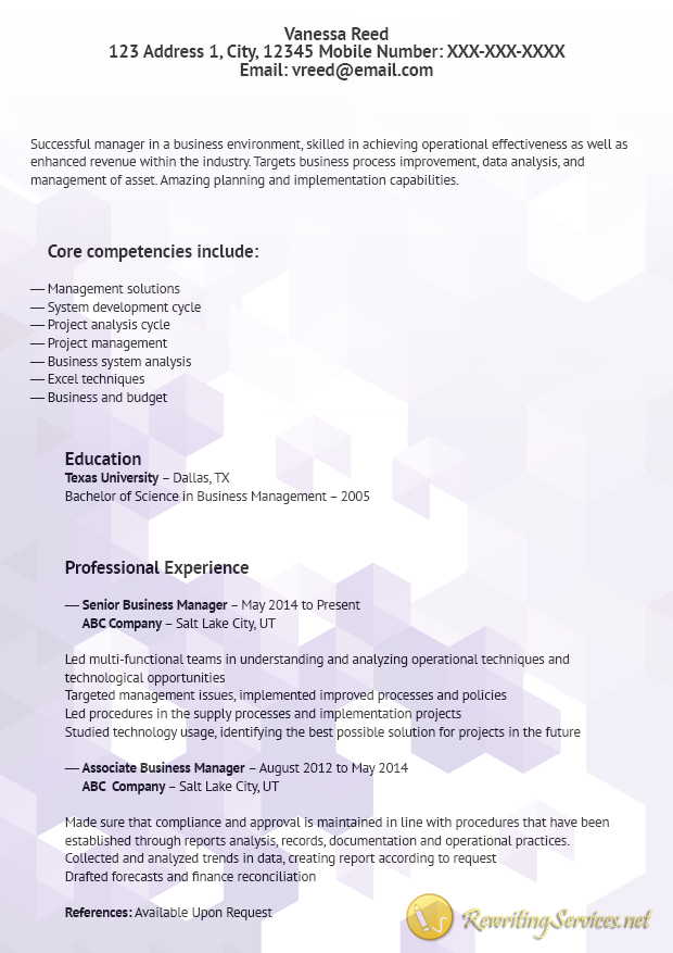 resume rewrite service